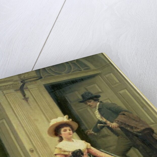 My Next-Door Neighbour, 1894 by Edmund Blair Leighton