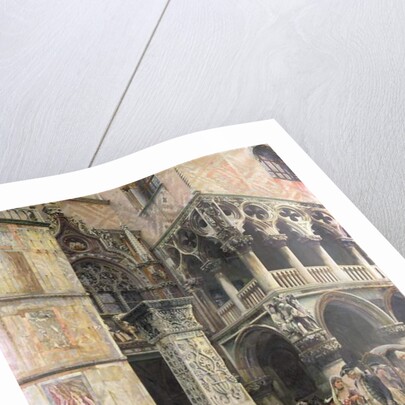 In the Piazzetta, Eighteenth Century, 1859-92 by William Logsdail