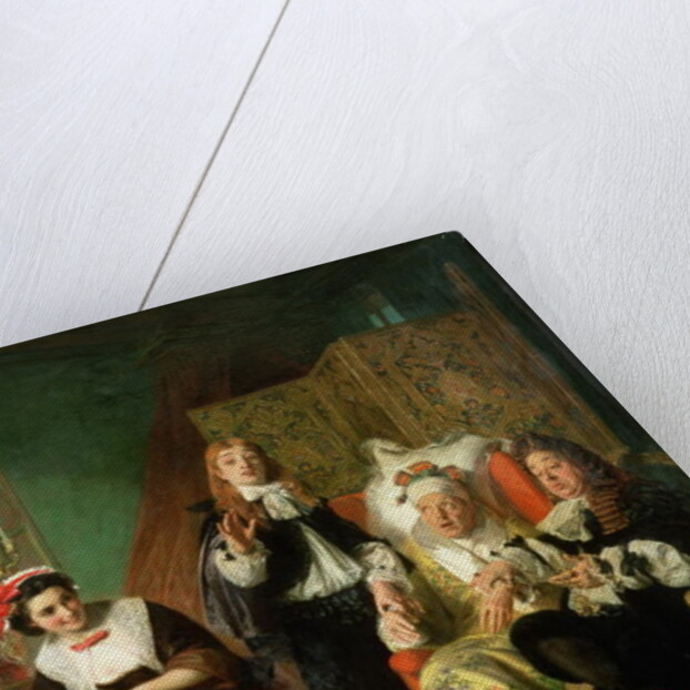 Le Malade Imaginaire, 1861 by Abraham Solomon