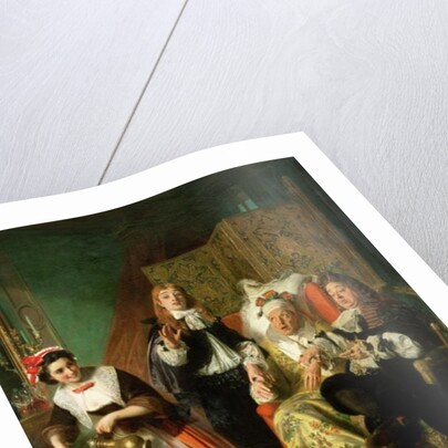 Le Malade Imaginaire, 1861 by Abraham Solomon