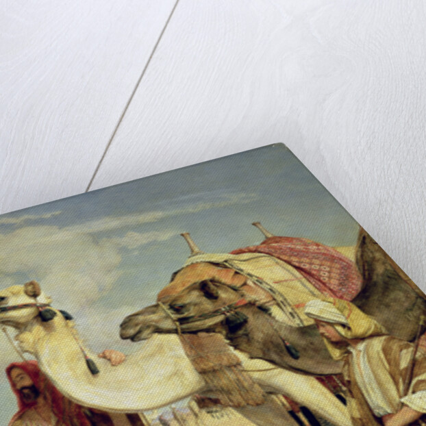 Greetings in the Desert, Egypt 1855 by John Frederick Lewis