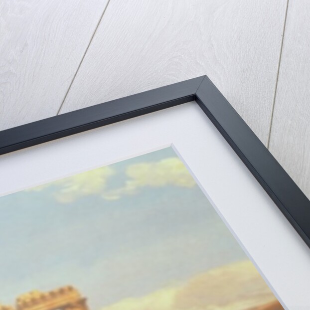 The Ruins of the Smaller Temple at Baalbeck by David Roberts