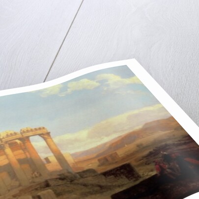 The Ruins of the Smaller Temple at Baalbeck by David Roberts