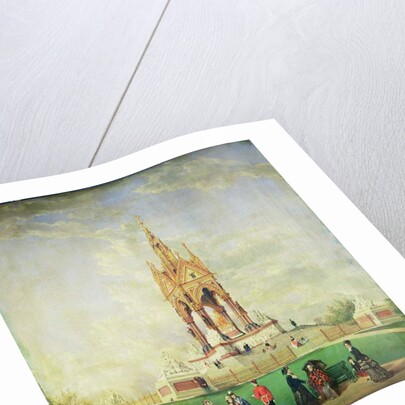 The Albert Memorial, in London, 1887 by Edwin Frederick Holt