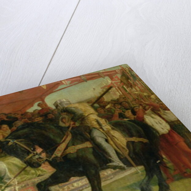 The Queen of the Tournament, 'Ivanhoe' by Frank William Warwick Topham