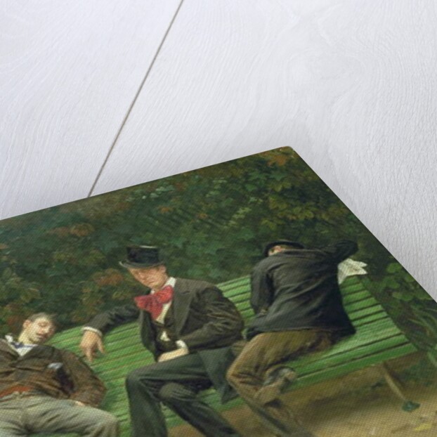 The Morning After, 1884 by Fortune Joseph Seraphin Layraud