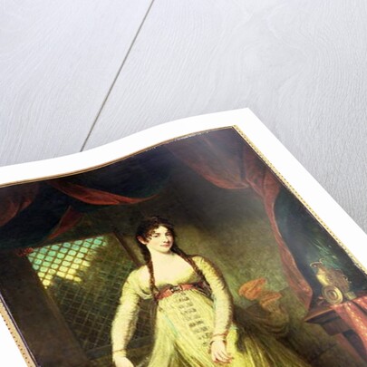 Portrait of Mademoiselle Hilligsberg by John Hoppner