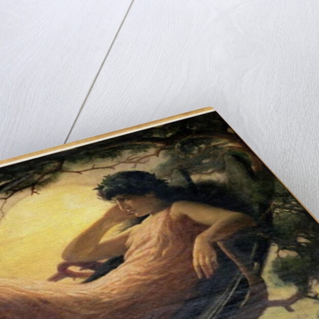 An the Night The Raven Sings, Bosom'd High in the Tufted Trees, Where Perhaps some Beauty Lies by John Scott