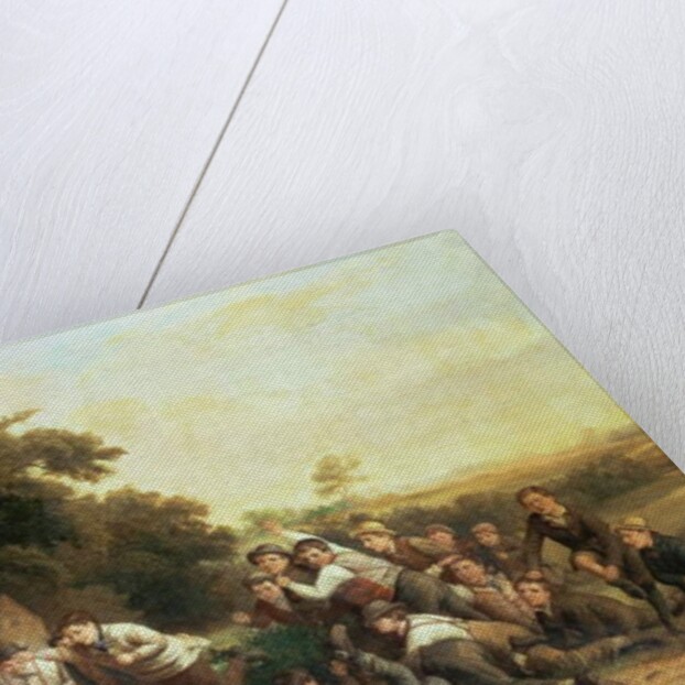 The Football Game by Thomas Webster