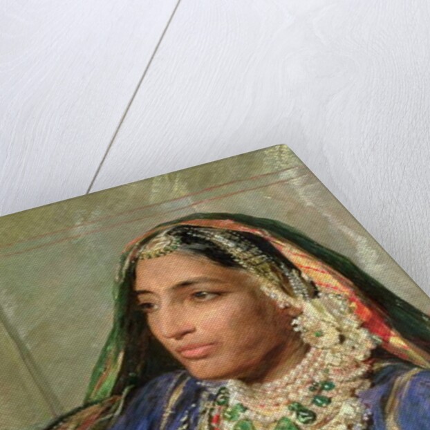 Portrait of Rani Jindan Singh, In An Indian Sari by George Richmond