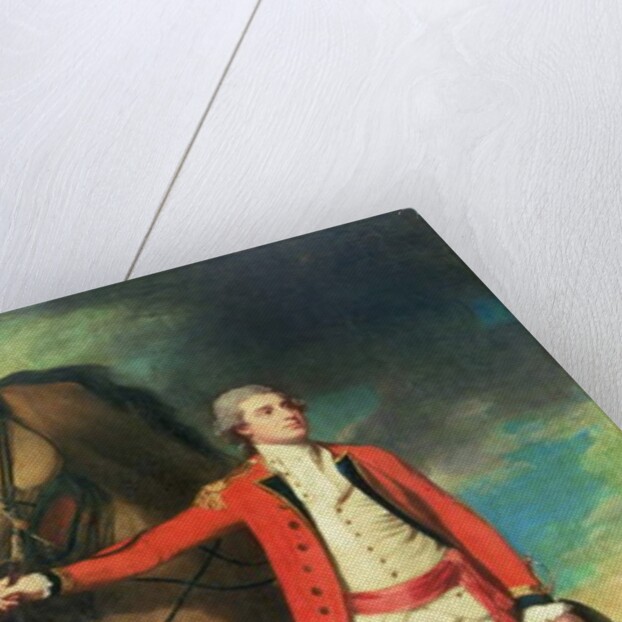 Portrait of Major-General James Hartley, In Captain's Uniform Of the Bombay Army by George Romney