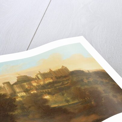 A Prospect Of Windsor Castle From The South by Johannes Vorsterman