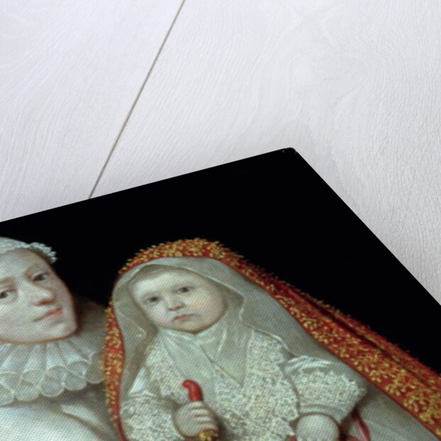 Christening, Portrait of A Mother And Child, c.1595 by English School