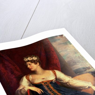 Portrait of Princess Charlotte Augusta of Wales by George Dawe