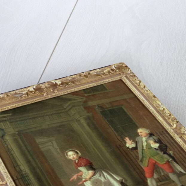 A Scene from 'Description Of A City Shower' by Jonathan Swift 1764 by Edward Penny