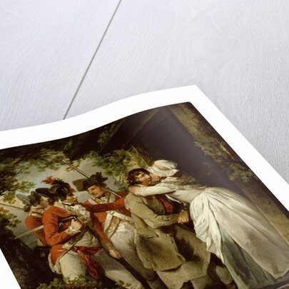 The Deserter's Farewell, 1792 by George Morland