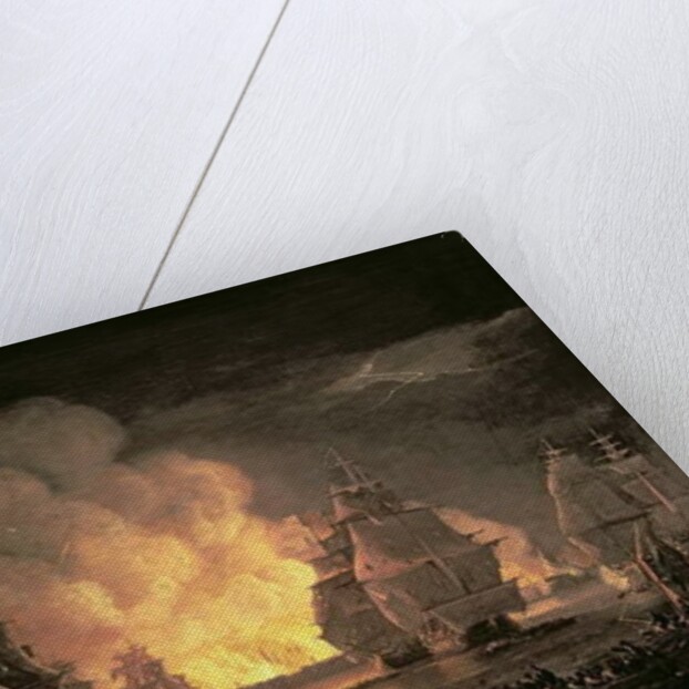 The Battle of Algiers, 27th August 1816, c.1825 by Thomas Luny