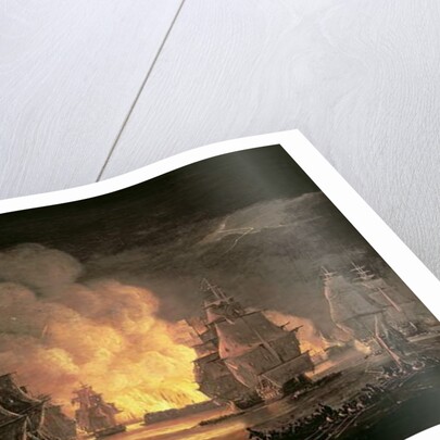 The Battle of Algiers, 27th August 1816, c.1825 by Thomas Luny