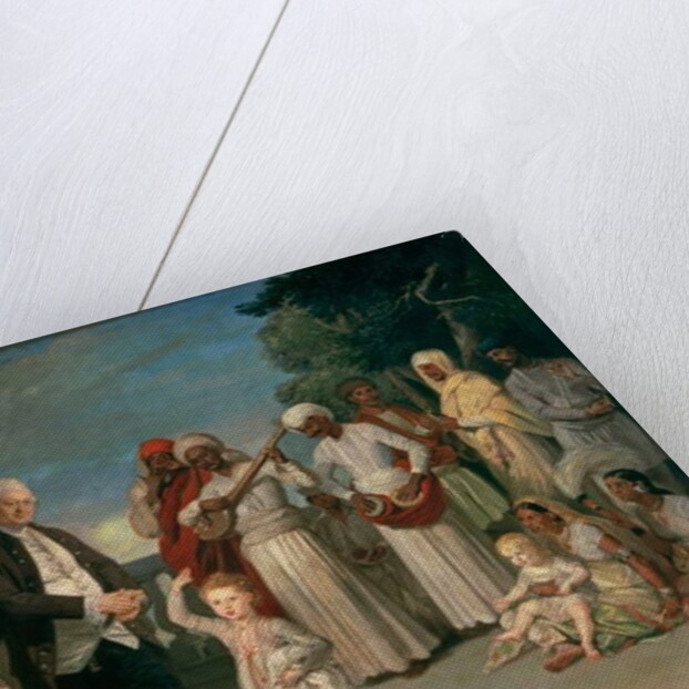 Sir Elijah and Lady Impey and Their Three Children by Johann Zoffany