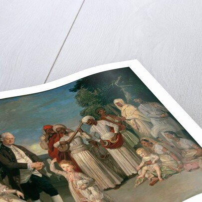 Sir Elijah and Lady Impey and Their Three Children by Johann Zoffany