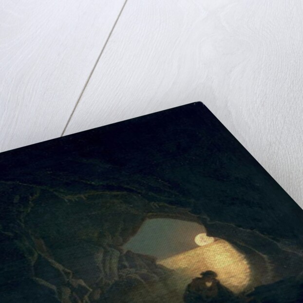 A Grotto With the Figure Of Julia, 1780 by Joseph Wright of Derby