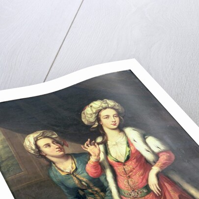 Portrait of a Lady thought to be Lady Mary Wortley Montagu by George Knapton