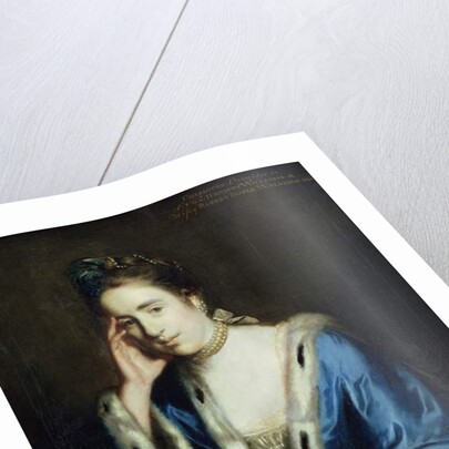 Portrait of Charlotte Walsingham, 1760 by Joshua Reynolds