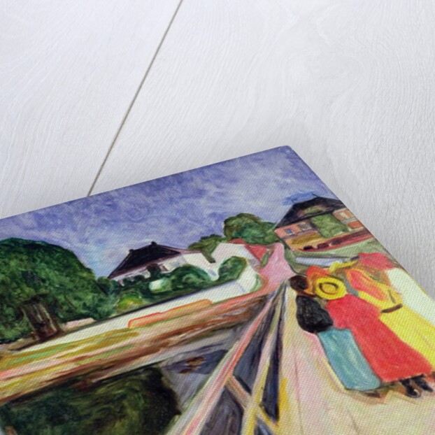 Girls on a Bridge by Edvard Munch