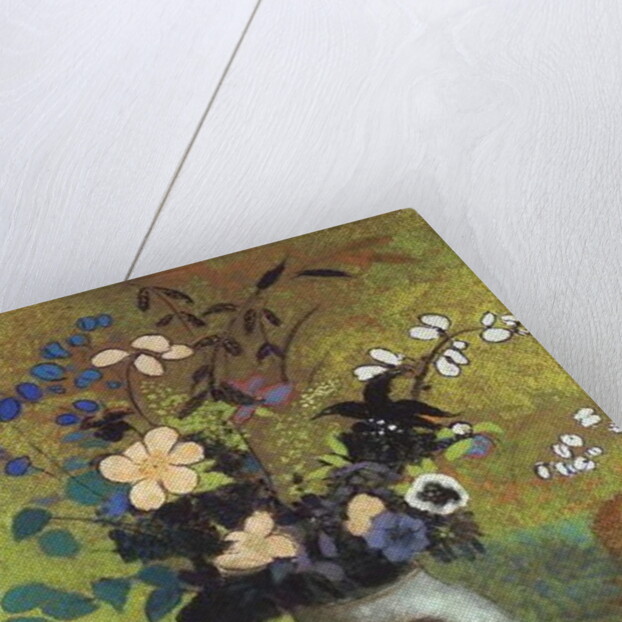 Fleurs Exotiques dans une Potiche by Odilon Redon