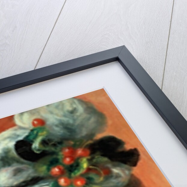 Young Girl in a White Hat by Pierre Auguste Renoir