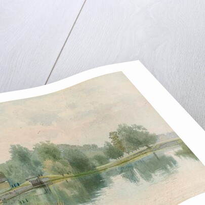 Houghton Mill on the River Ouse, 1914 by William Fraser Garden