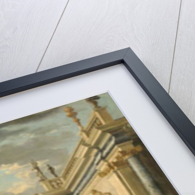 Architectural fantasy with the Daughters of Minyas from Ovid's 'Metamorphoses' by Giuseppe Antonio Landi