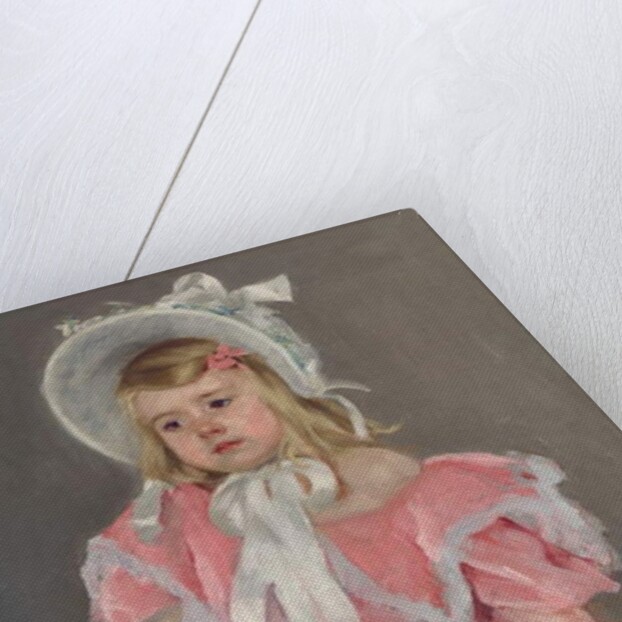 Sara Seated, Leaning on her Left Hand by Mary Stevenson Cassatt