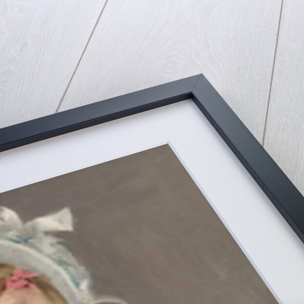 Sara Seated, Leaning on her Left Hand by Mary Stevenson Cassatt