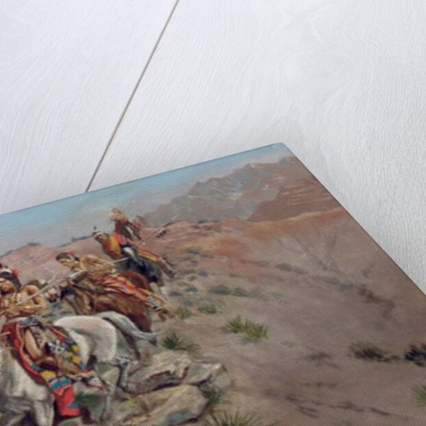 On the Warpath, 1895 by Charles Marion Russell