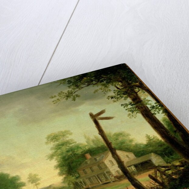 Wayside Inn on Route to Philadelphia by Thomas Birch