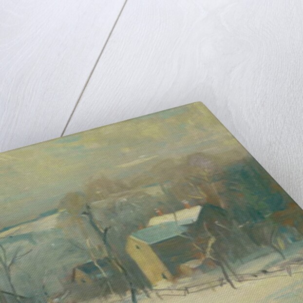 Village in Snow by Arthur Clifton Goodwin