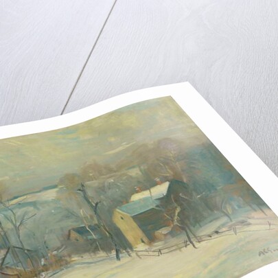 Village in Snow by Arthur Clifton Goodwin