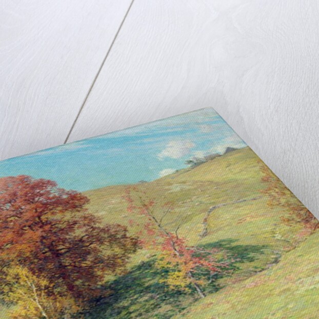 The Red Oak, 1911 by Willard Leroy Metcalf