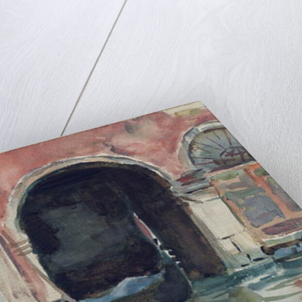 Venetian Canal by John Singer Sargent