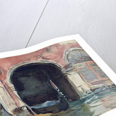 Venetian Canal by John Singer Sargent