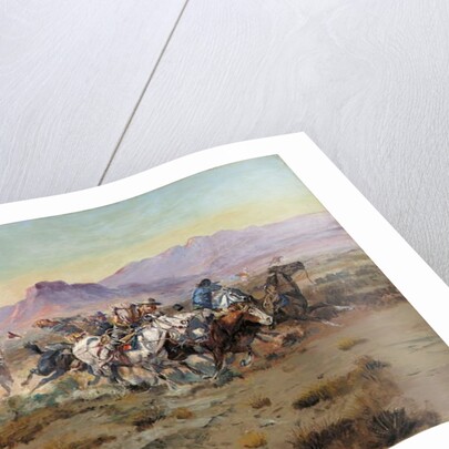 The Attack, 1900 by Charles Marion Russell