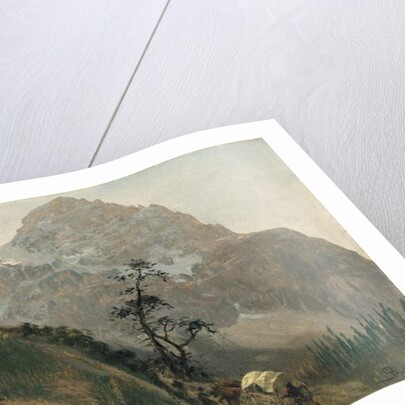 Western Trail, The Rockies by Albert Bierstadt