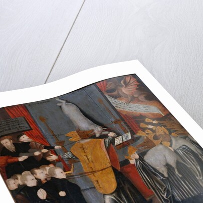 An Anti-Catholic Allegory by English School