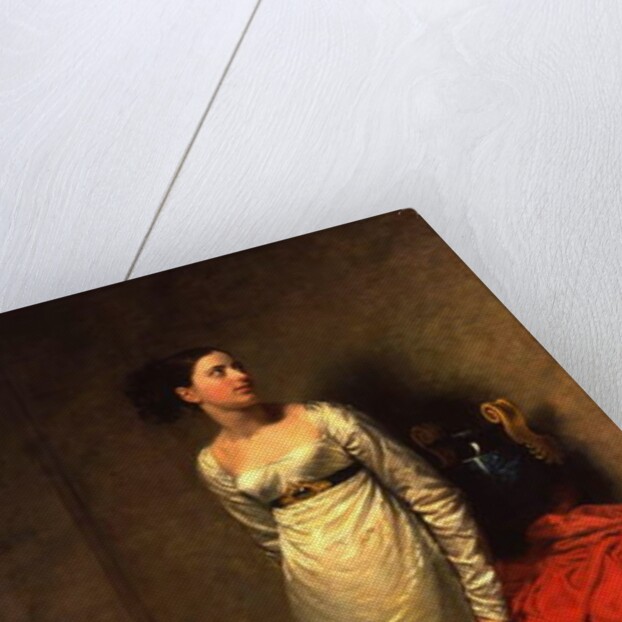 Portrait of Mrs White, full length in a White Silk Dress, 1809 by George Dawe