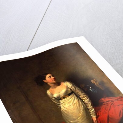 Portrait of Mrs White, full length in a White Silk Dress, 1809 by George Dawe