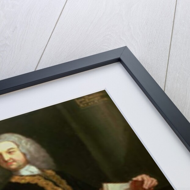 A Group Portrait of John Perceval, 1st Earl of Egmont and his Wife Catherine by J. Alberry