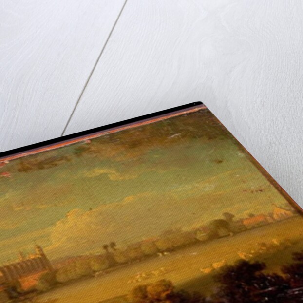 A View of Eton from the Playing Fields, 1822 by Edmund Bristow