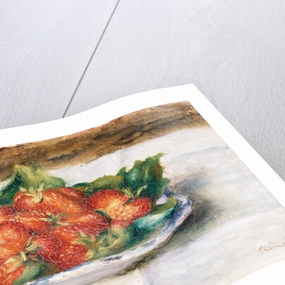 Still Life with Strawberries; Nature Morte avec Fraises, c.1880 by Pierre Auguste Renoir