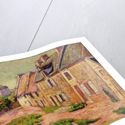 Saint-Briac, cour a la Ville Hue, 1885 by Paul Signac